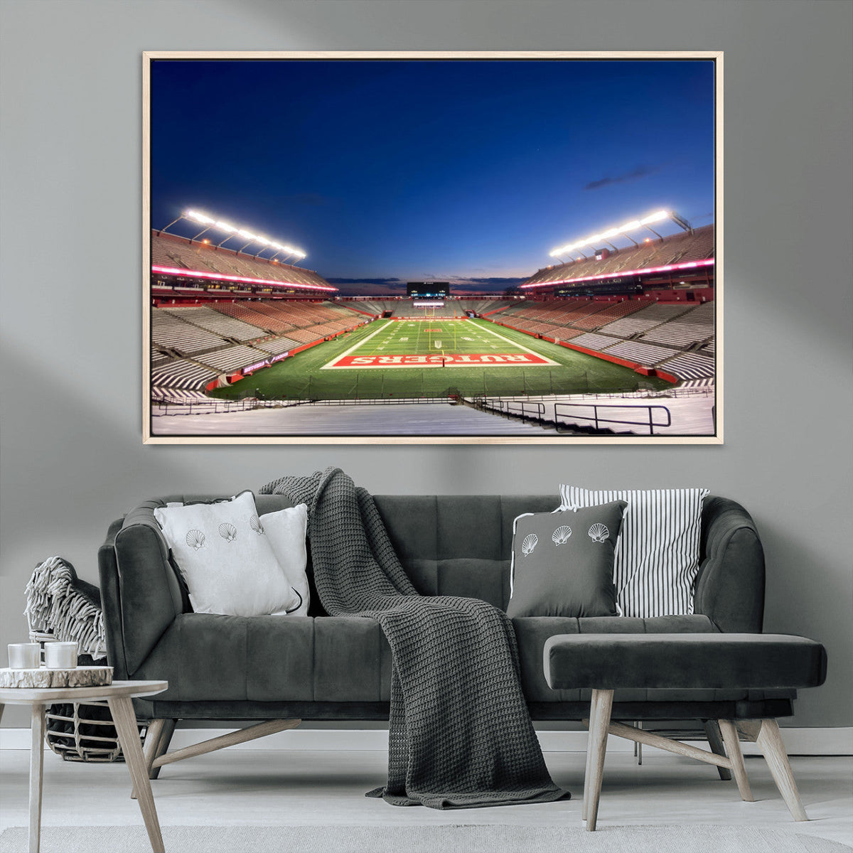 Rutgers Scarlet Knights Football Team Print - Piscataway SHI