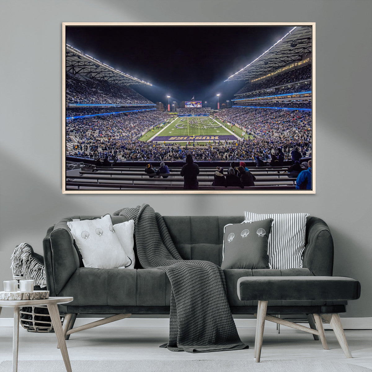 The University of Washington Huskies Football Team Print -