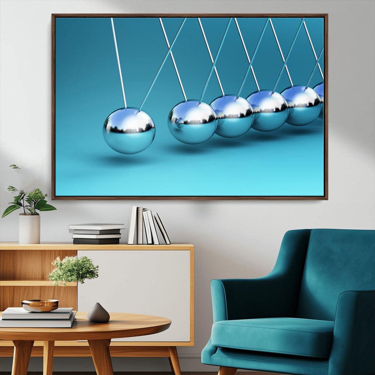 Newton Wall Art Canvas Print