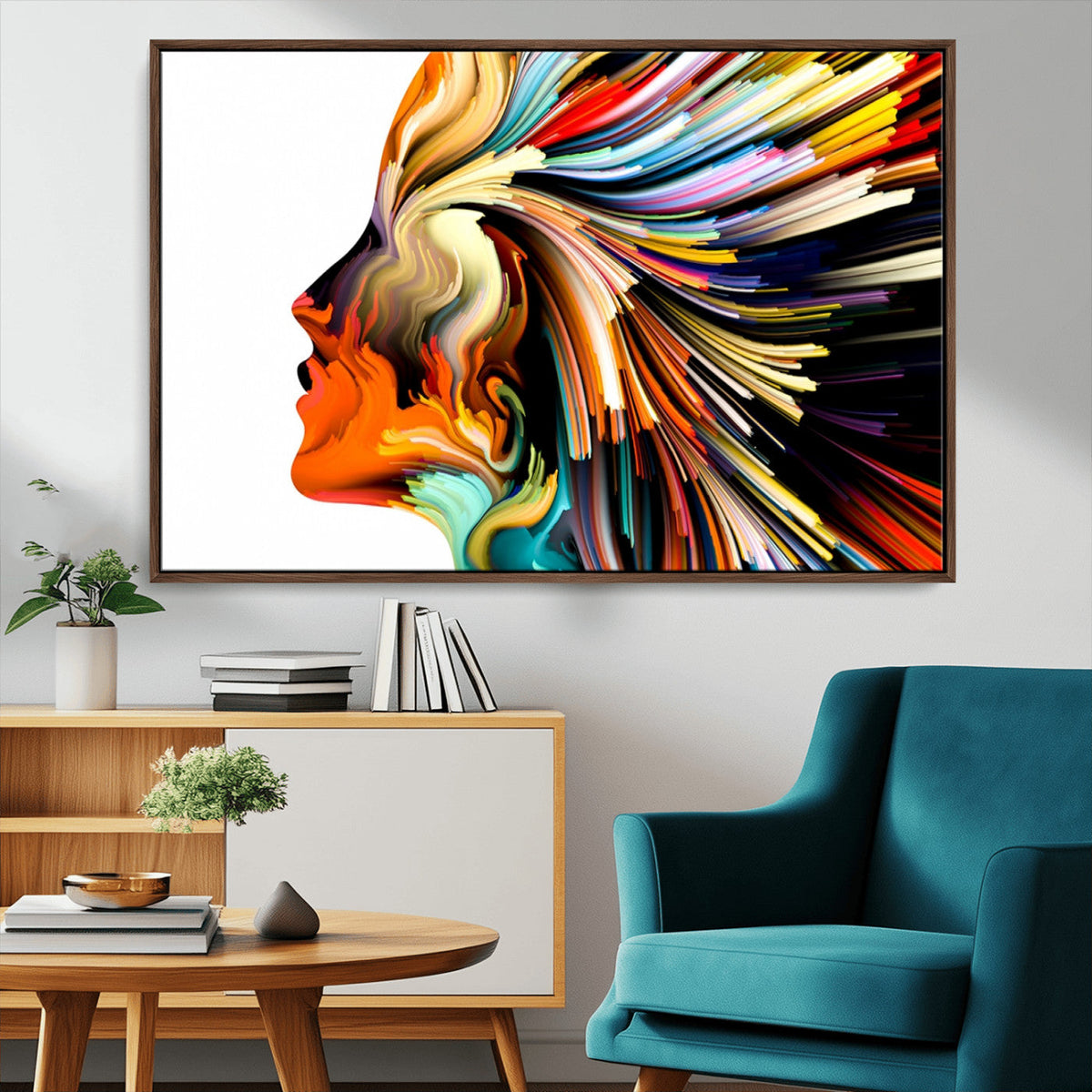 Profile Colors Canvas Print