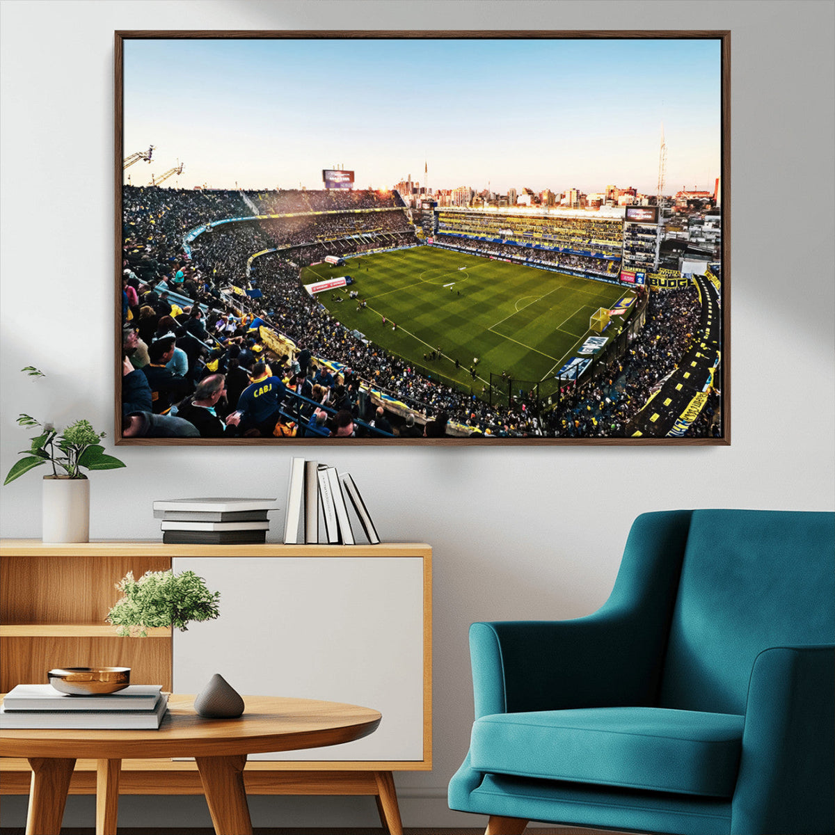 Boca Juniors Soccer Team Print - Buenos Aires Bombonera