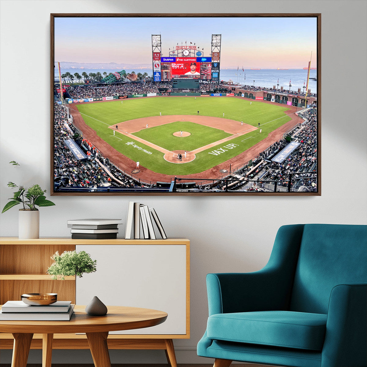 San Francisco Giants Baseball Team Print - Oracle Park