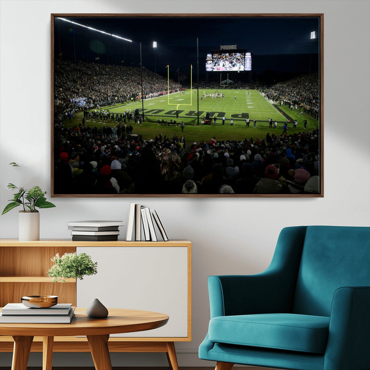 Purdue Boilermakers Football Team Print - West Lafayette