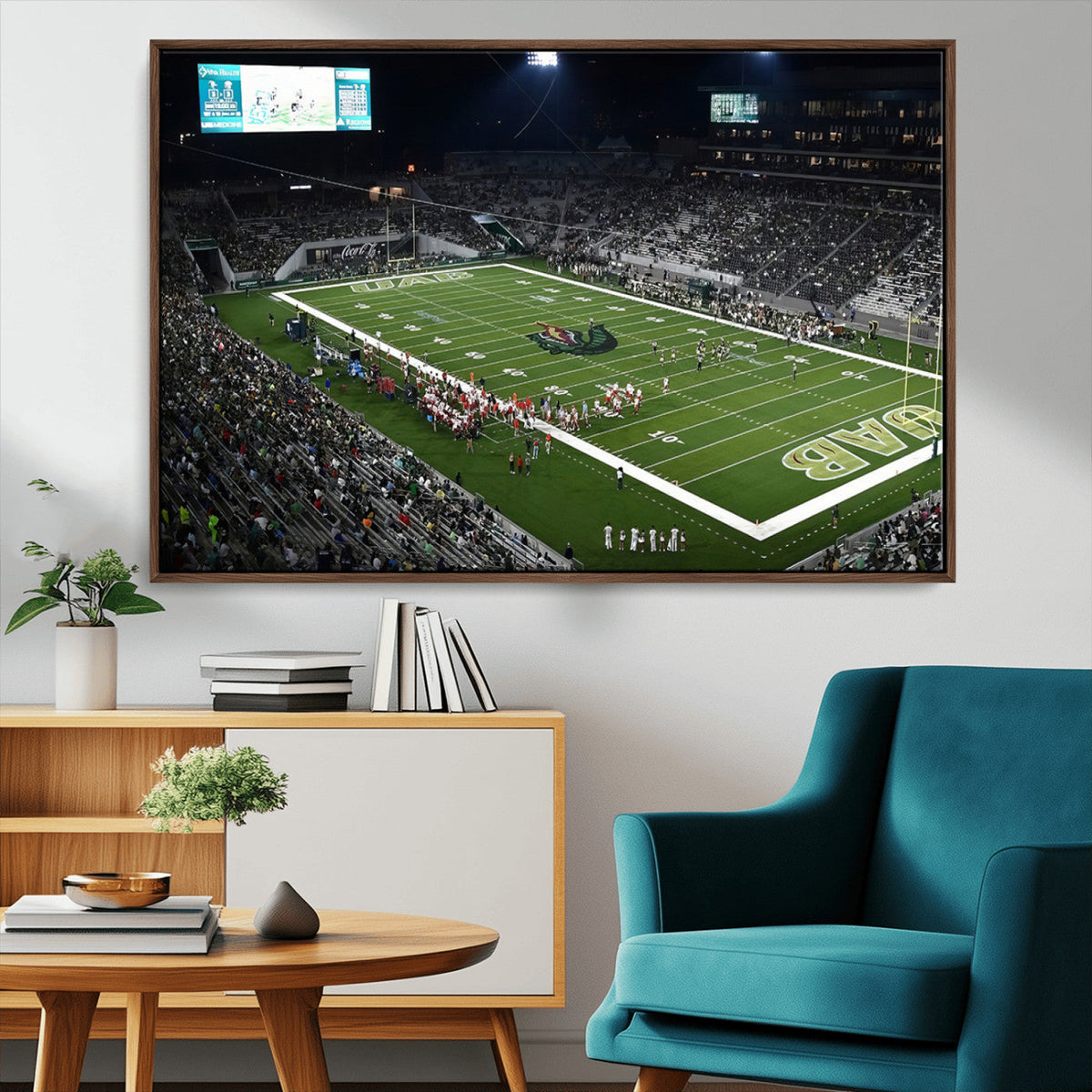 UAB Blazers Football Team Print - Birmingham Protective