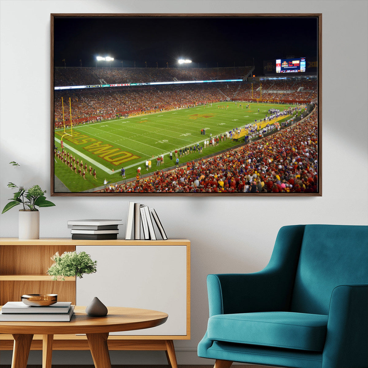 Iowa State University Cyclones Football Team Print - Ames