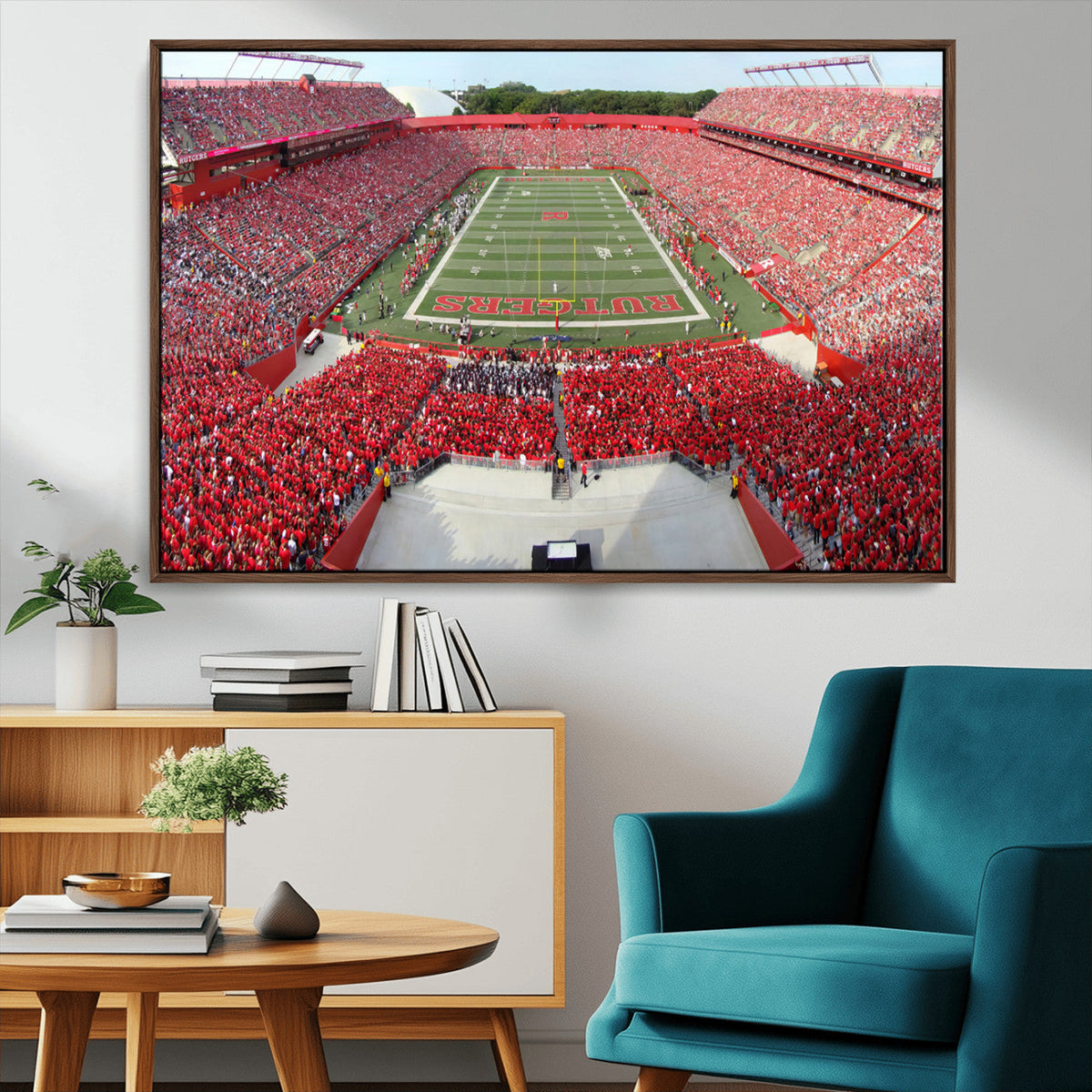 Rutgers Scarlet Knights Football Team Print - Piscataway SHI