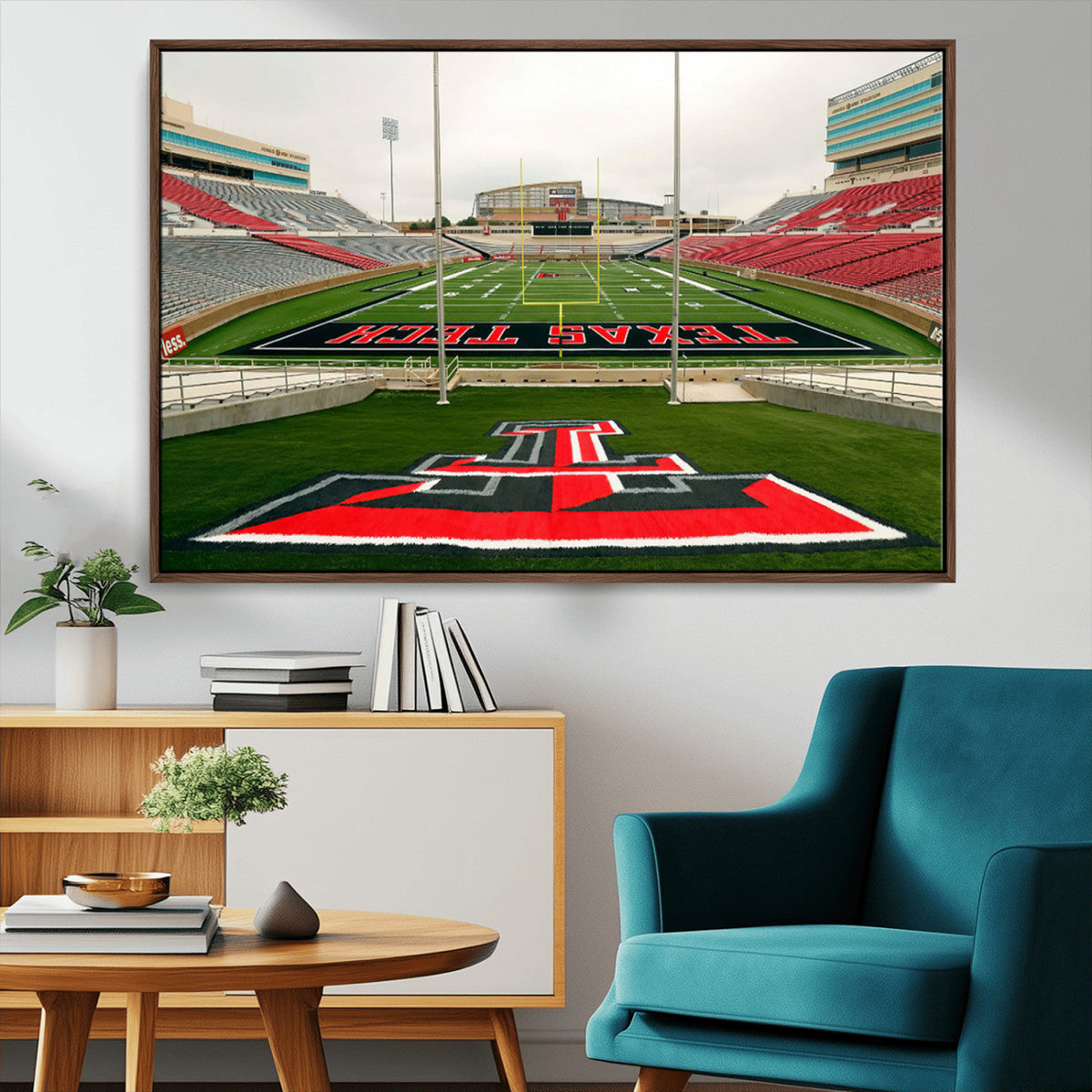 Texas Tech Red Raiders Football Team Print - Lubbock Jones