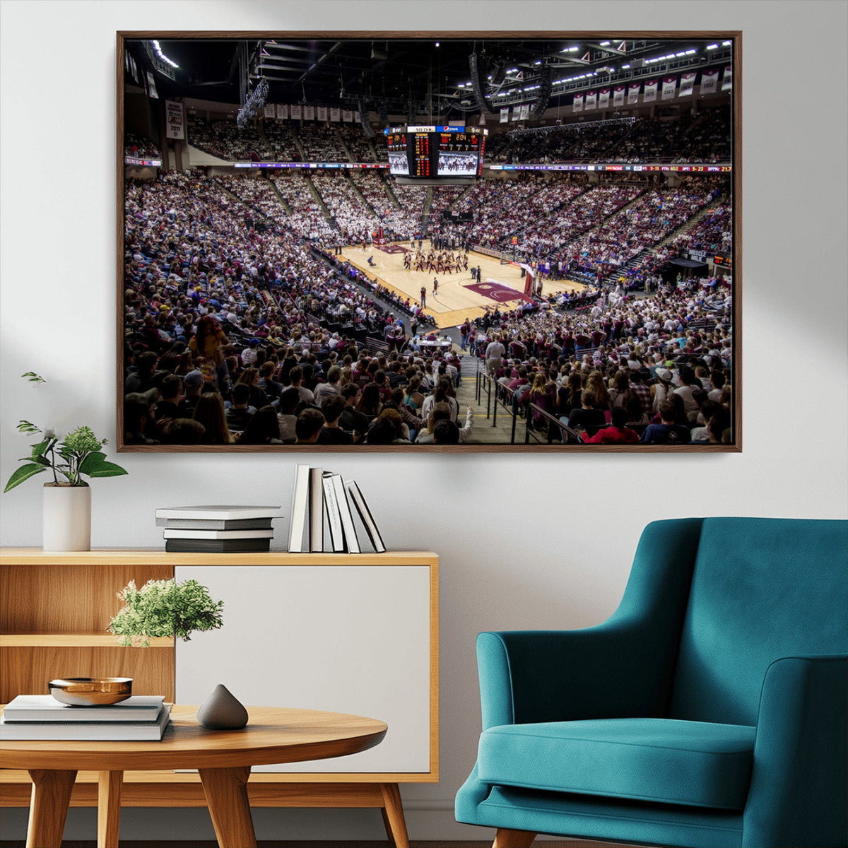 University of Nebraska Cornhuskers Basketball Team Print -
