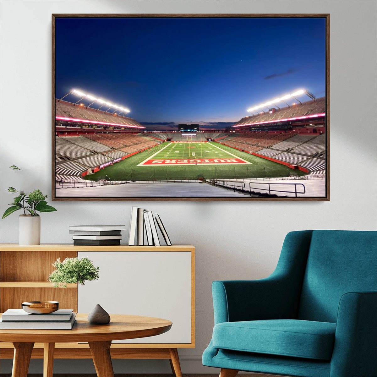 Rutgers Scarlet Knights Football Team Print - Piscataway SHI