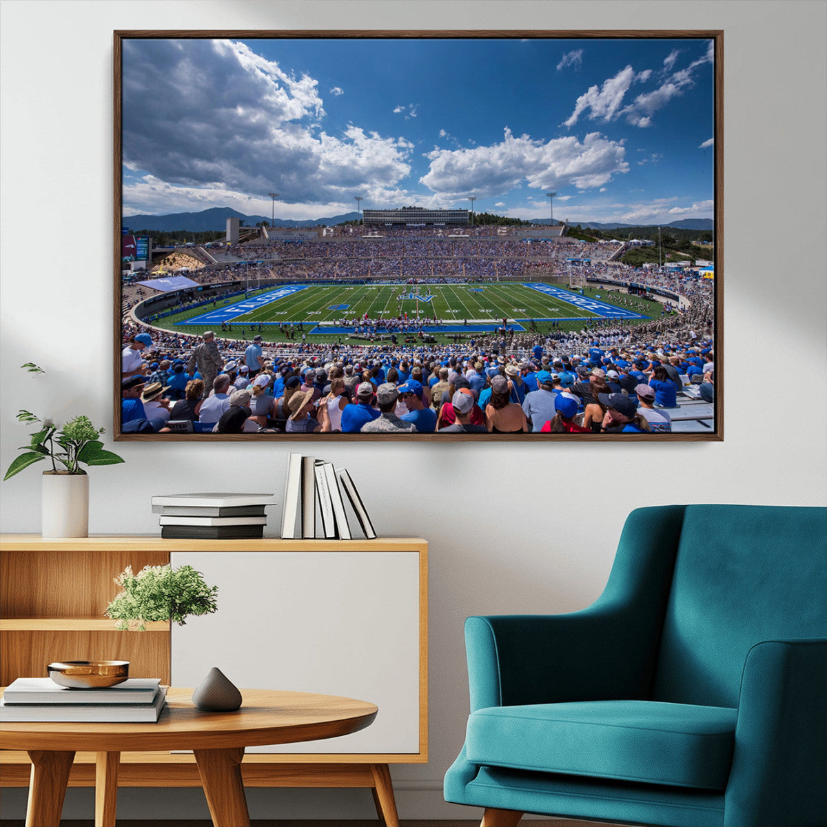 Air Force Falcons Football Team Print - Colorado Springs