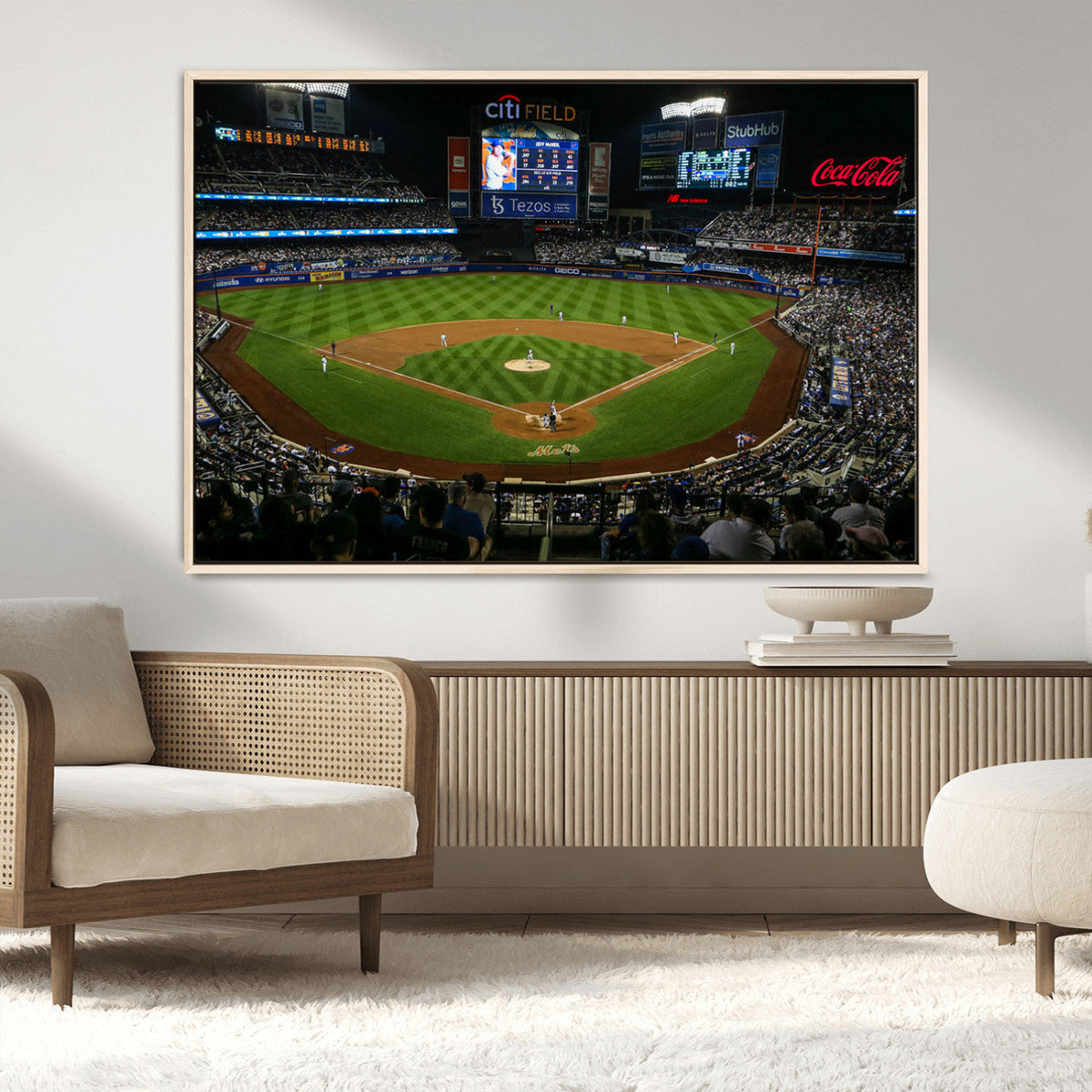 Oakland Athletics Baseball Print - RingCentral Coliseum
