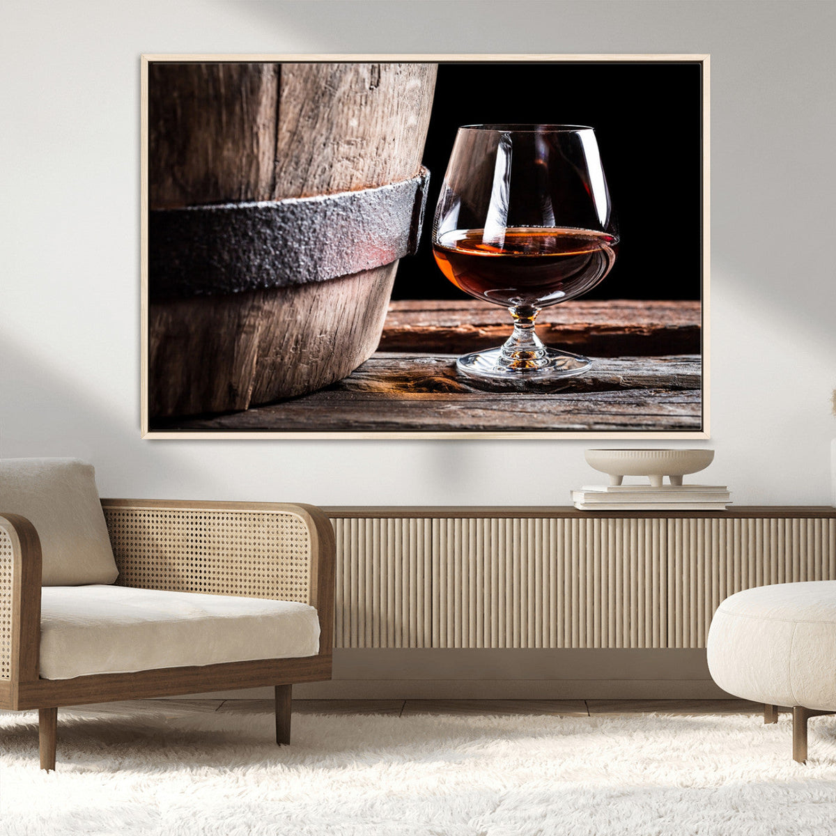 Scots Whiskey Wall Art Canvas Print