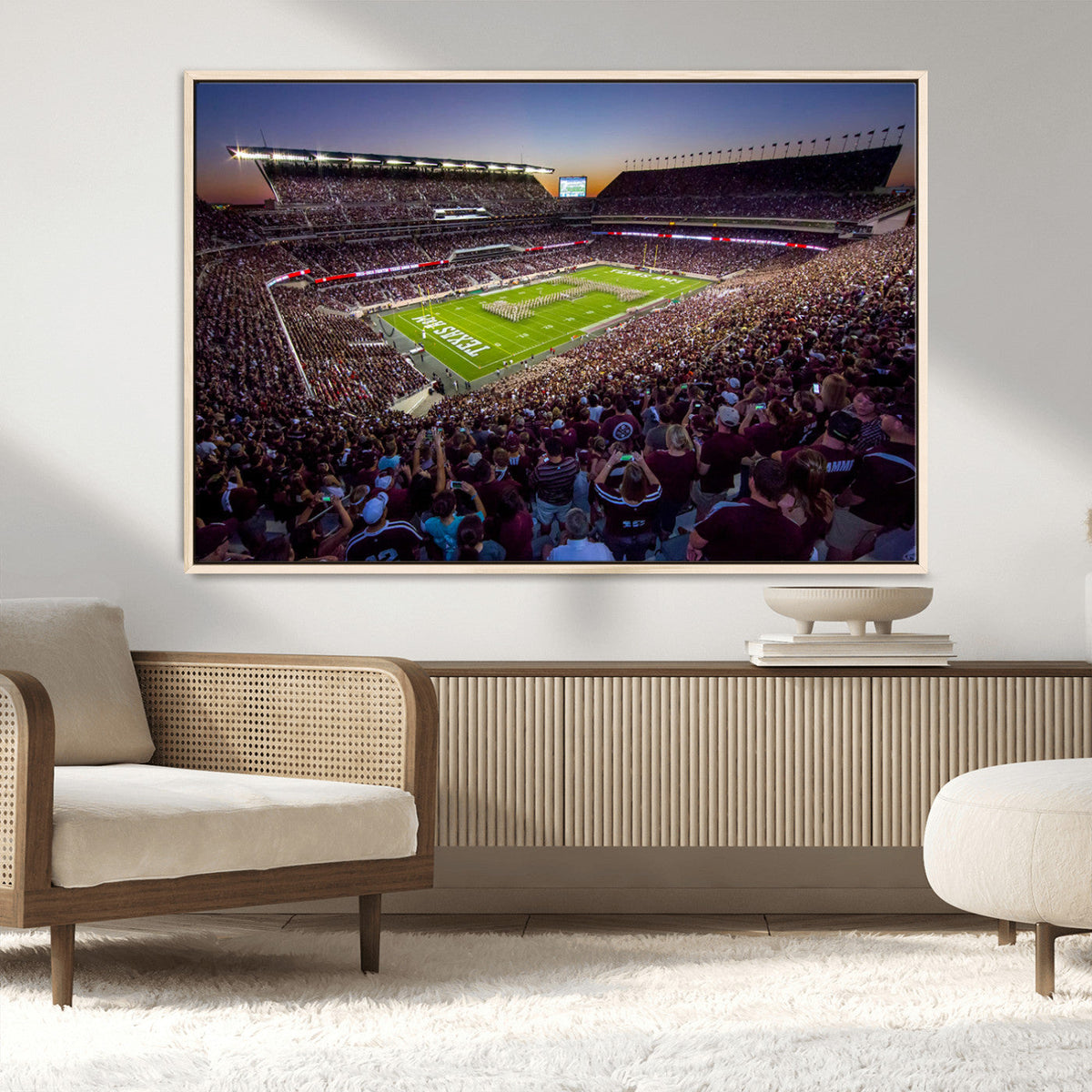 Texas A&M University Aggies Football Team Print - College