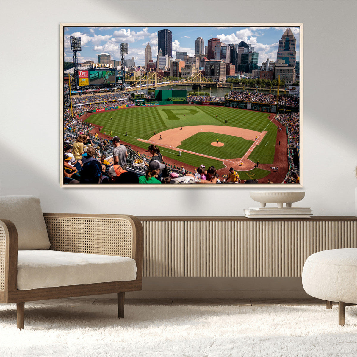 Pittsburgh Pirates Baseball Team Print - PNC Park Stadium