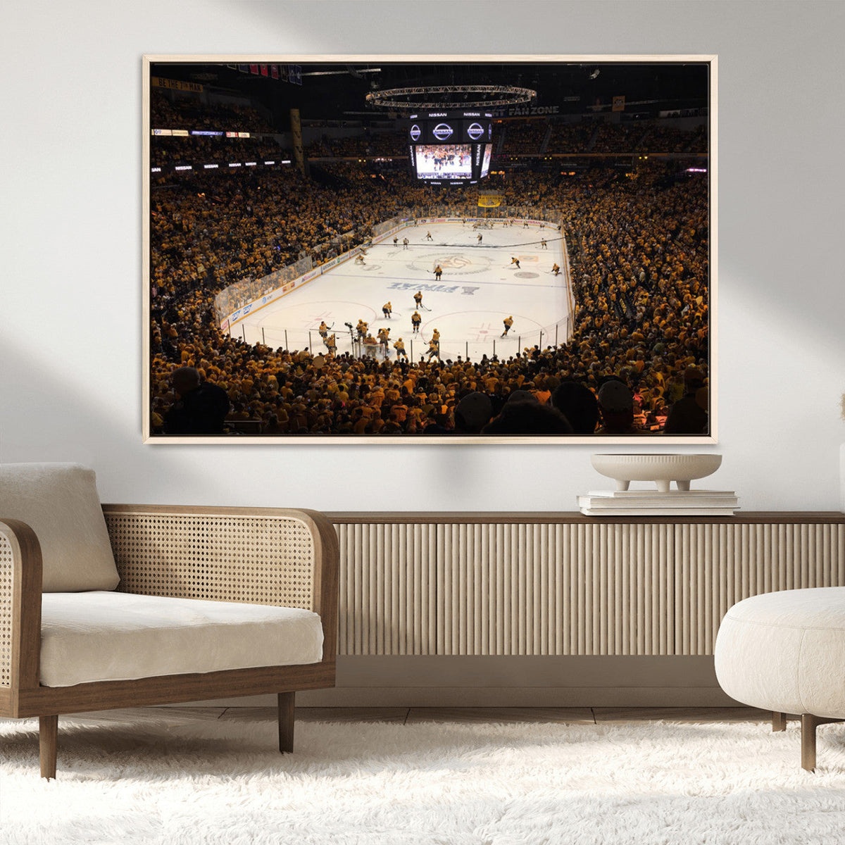 Bridgestone Arena - Nashville Predators Hockey Team Print -
