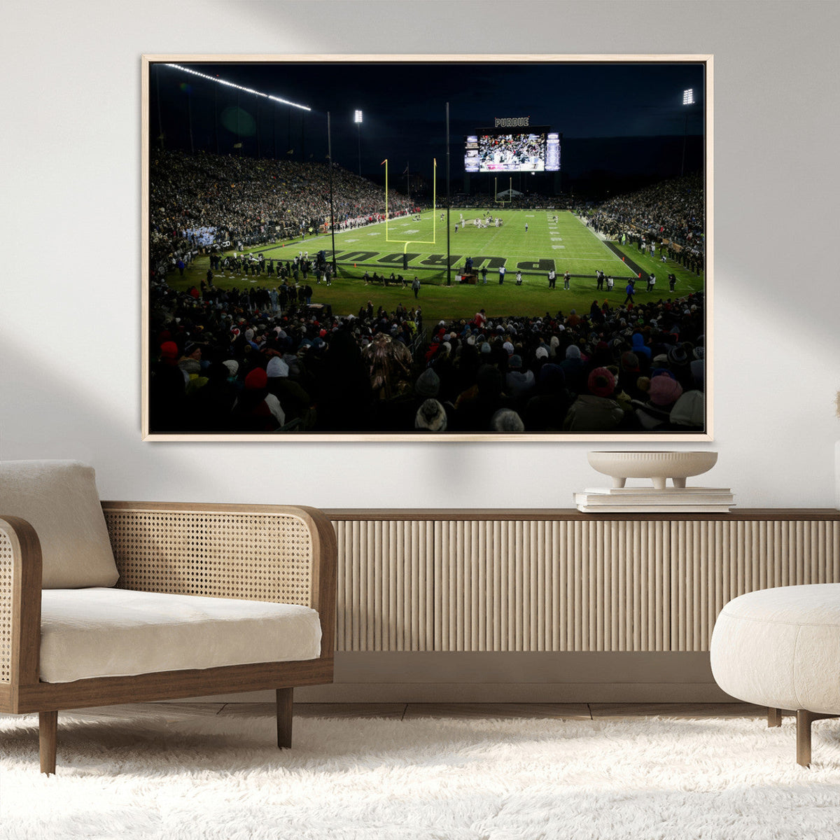 Purdue Boilermakers Football Team Print - West Lafayette
