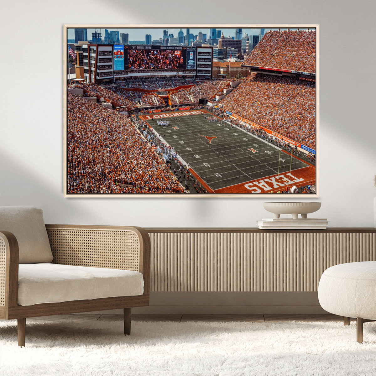 University of Texas Longhorns Football Team Print - Austin