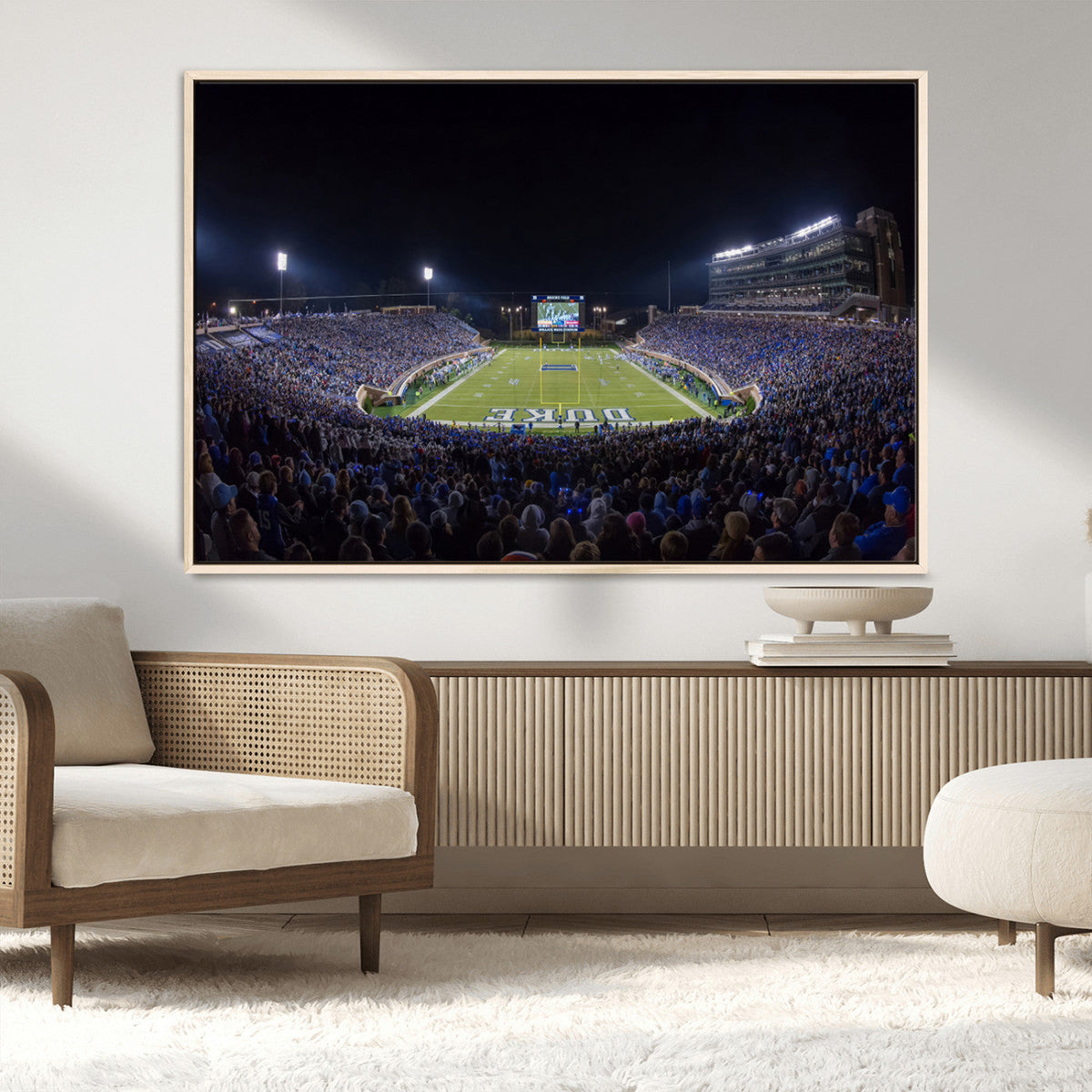 Duke University Blue Devils Football Team Print - Durham
