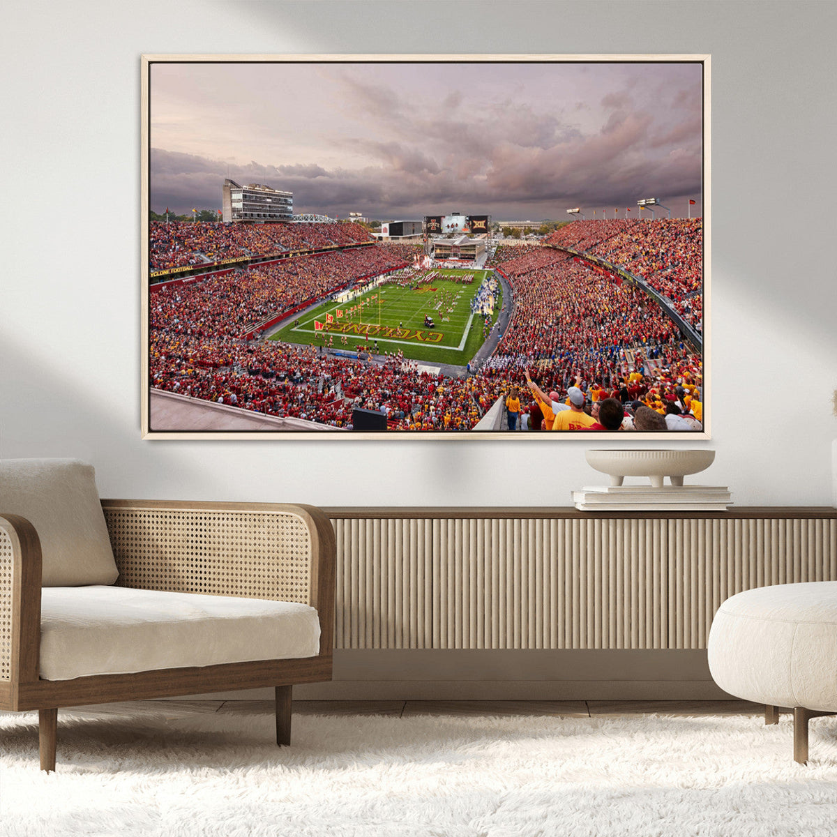 Iowa State University Cyclones Football Team Print - Ames