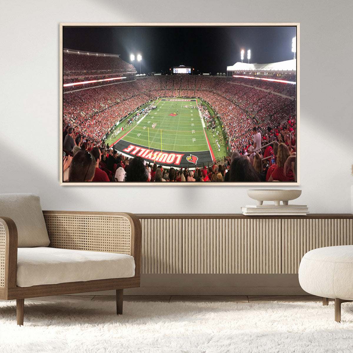 University of Louisville Cardinals Football Team Print -