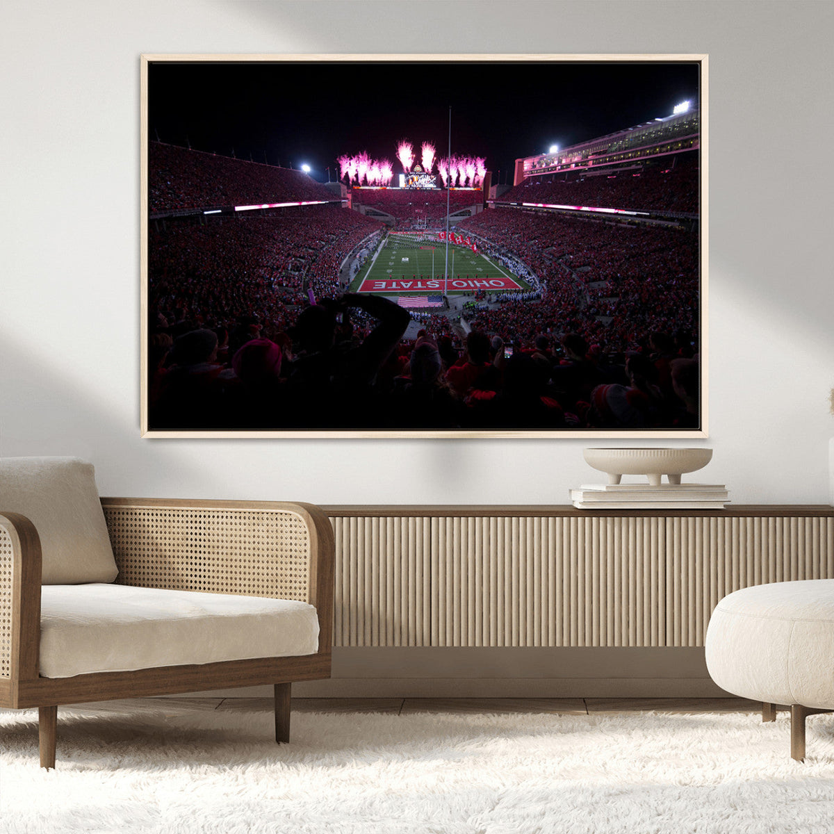 Ohio State University Buckeyes Football Team Print -