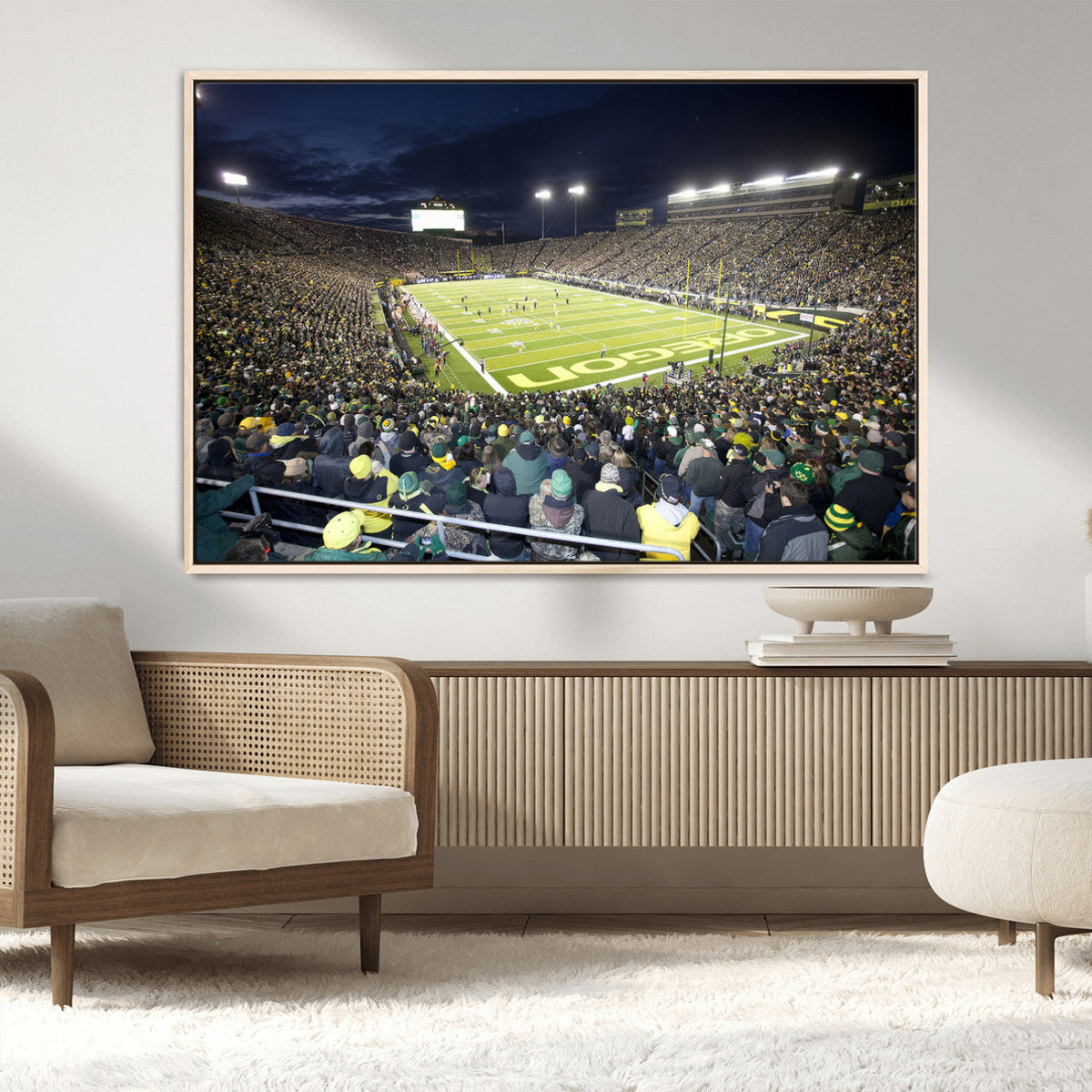 University of Oregon Ducks Football Team Print - Eugene