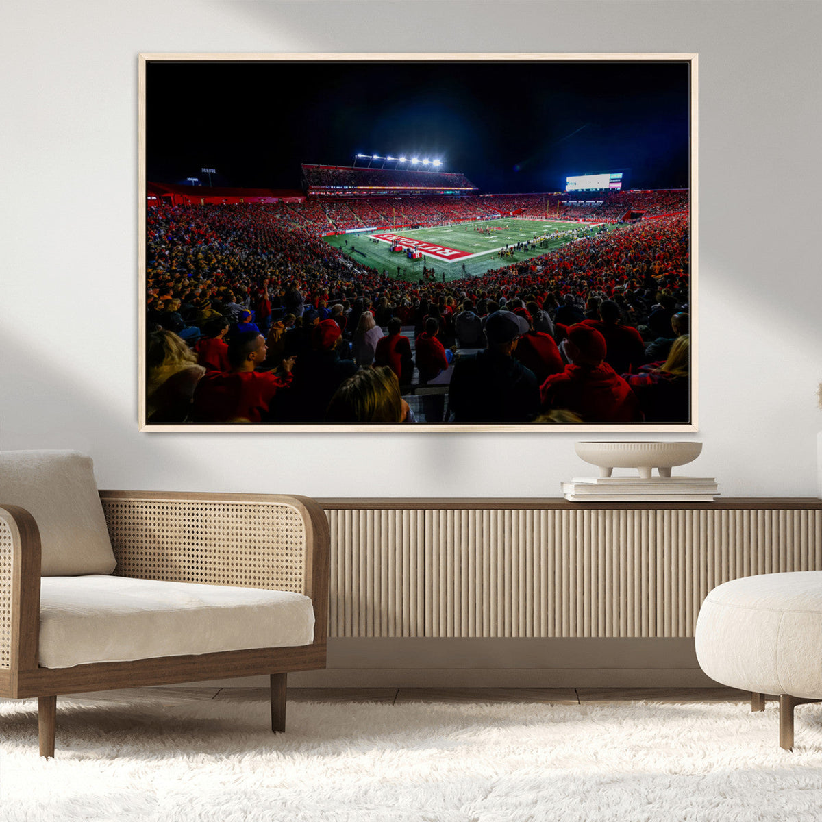 Rutgers Scarlet Knights Football Team Print - SHI Stadium,