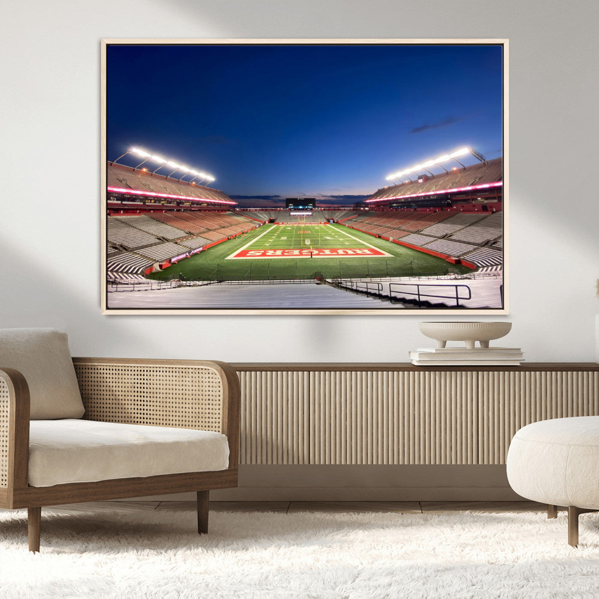 Rutgers Scarlet Knights Football Team Print - Piscataway SHI
