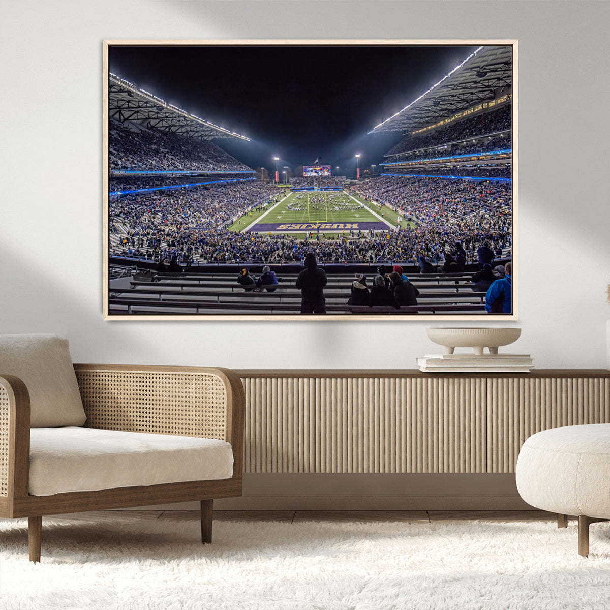 The University of Washington Huskies Football Team Print -