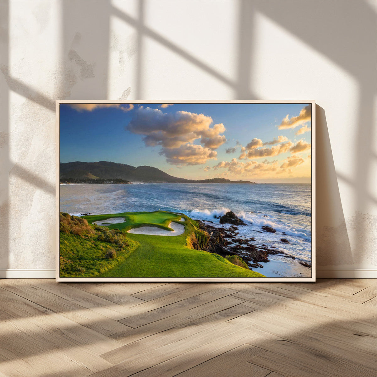 Pebble Beach Golf Links Wall Art Canvas Print – Iconic