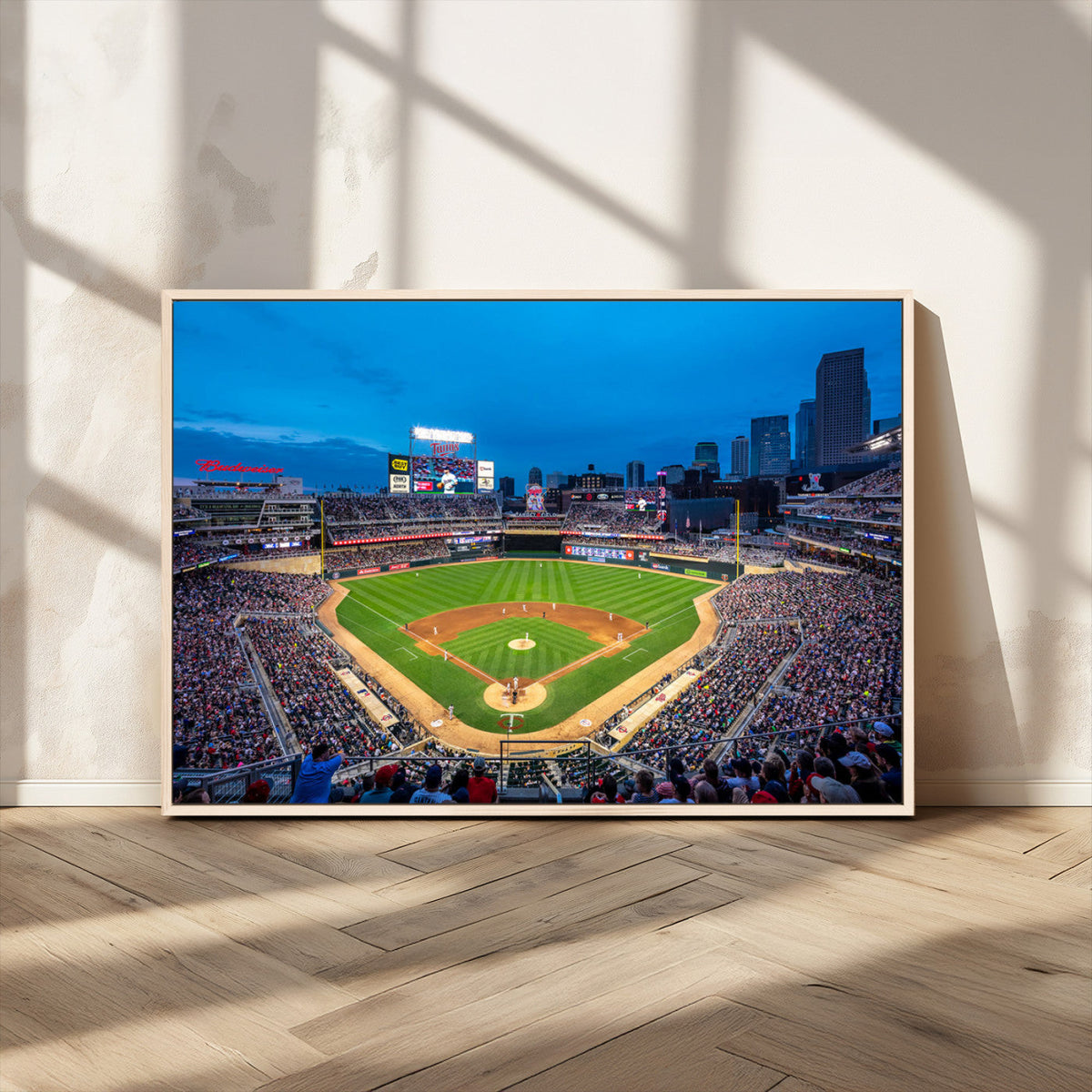 Target Field Stadium Wall Art Canvas Print – Minnesota Twins
