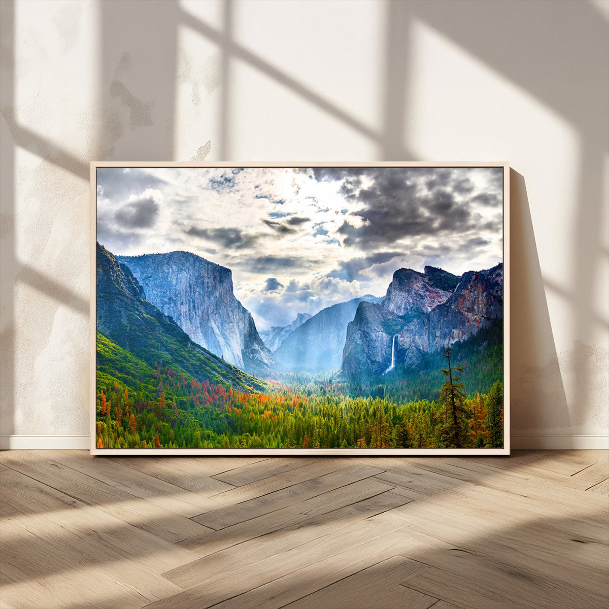 Yosemite Park Half Dome 3 Panel Canvas Print | Large Giclée