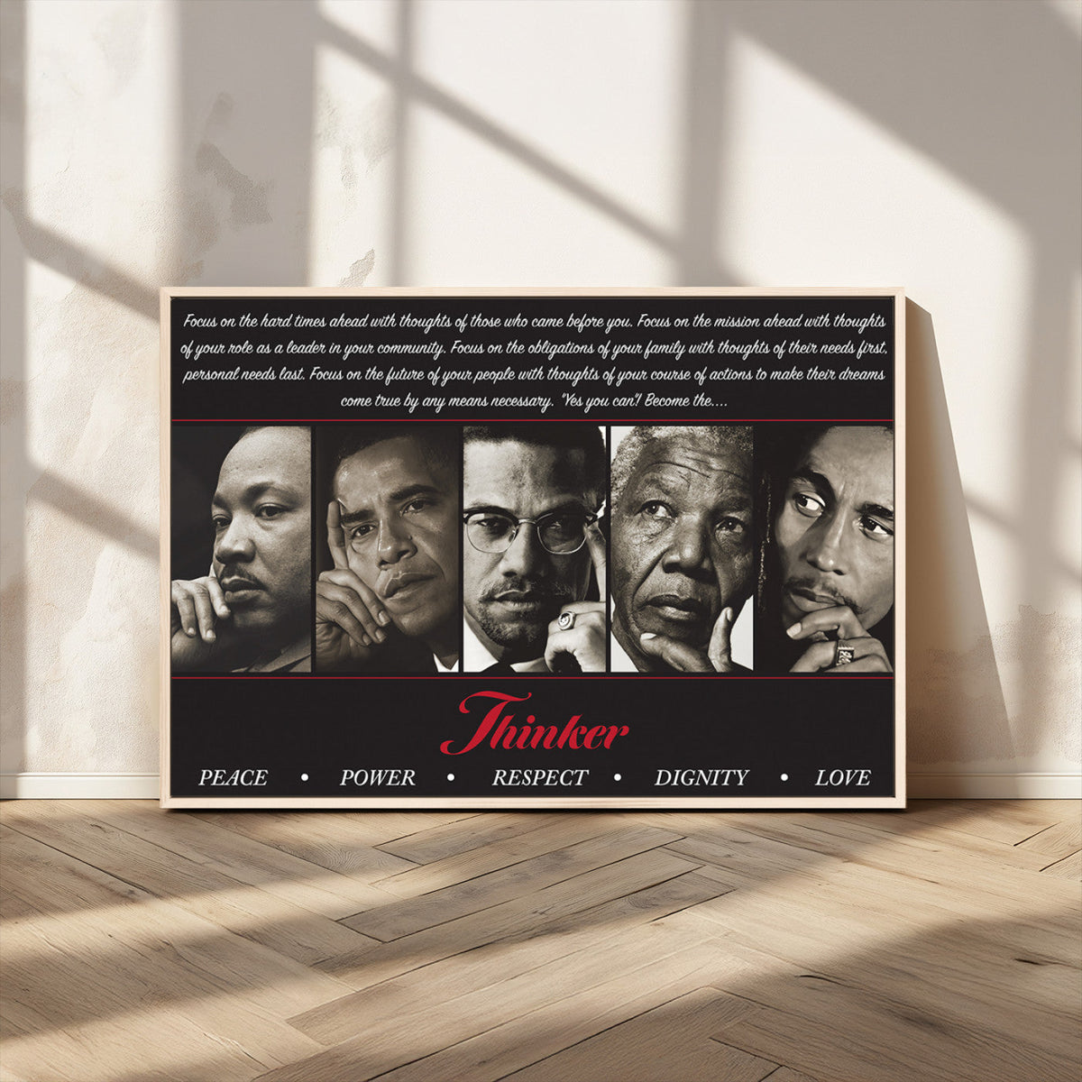 Thinkers of Wall Art Canvas Print - Inspirational Wall Art