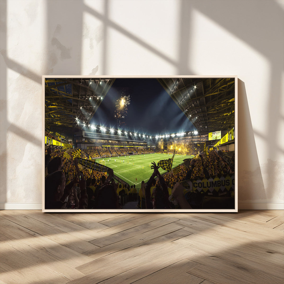 Columbus Crew Soccer Team Print - Columbus Crew Stadium Wall