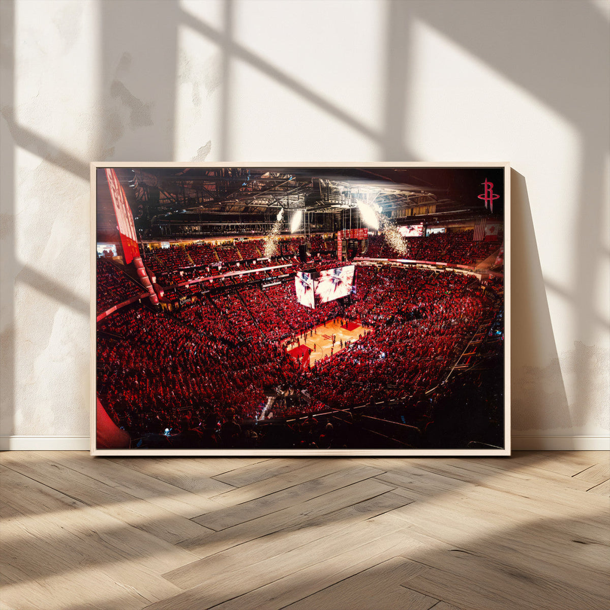Houston Rockets Basketball Team Print Canvas- Houston Toyota