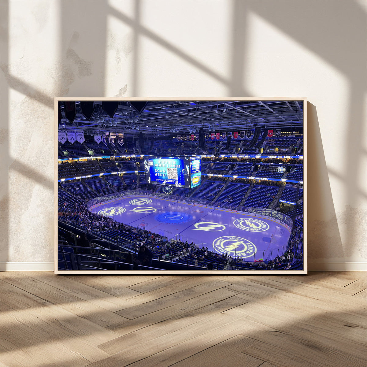 Amalie Arena Florida Wall Art Canvas Print - NHL Hockey