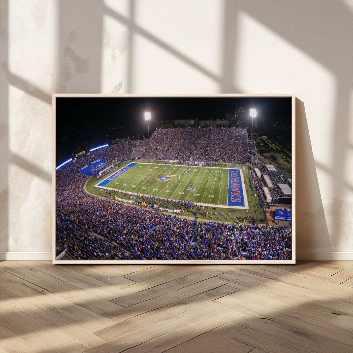 University of Kansas Jayhawks Football Team Print - Lawrence
