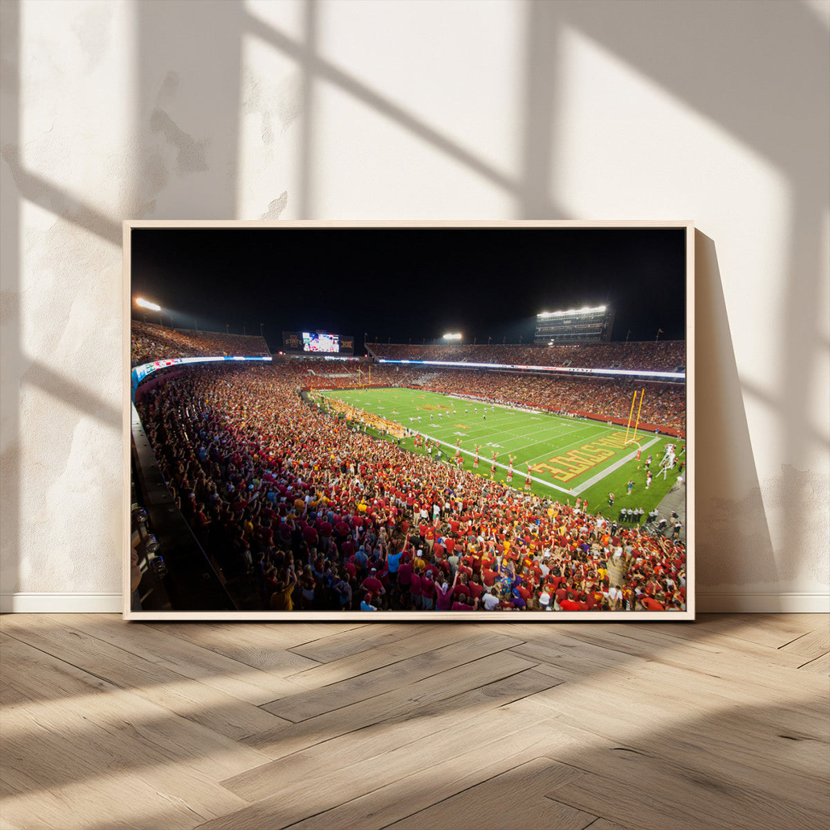 Iowa State University Cyclones Canvas Print, Football Team