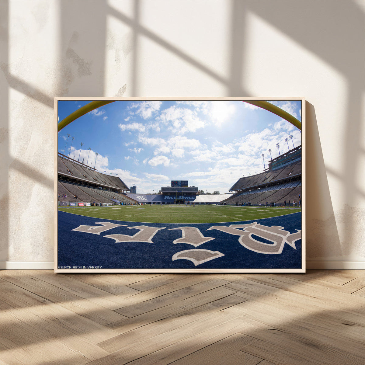 Rice University Owls Football Team Print - Houston Rice