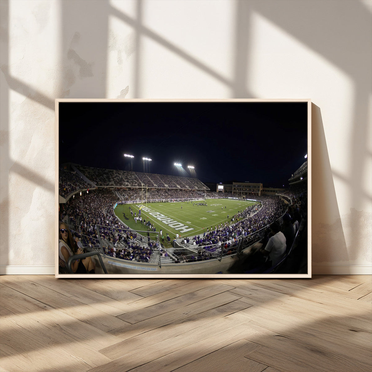TCU Horned Frogs Football Team Print - Fort Worth Amon G.
