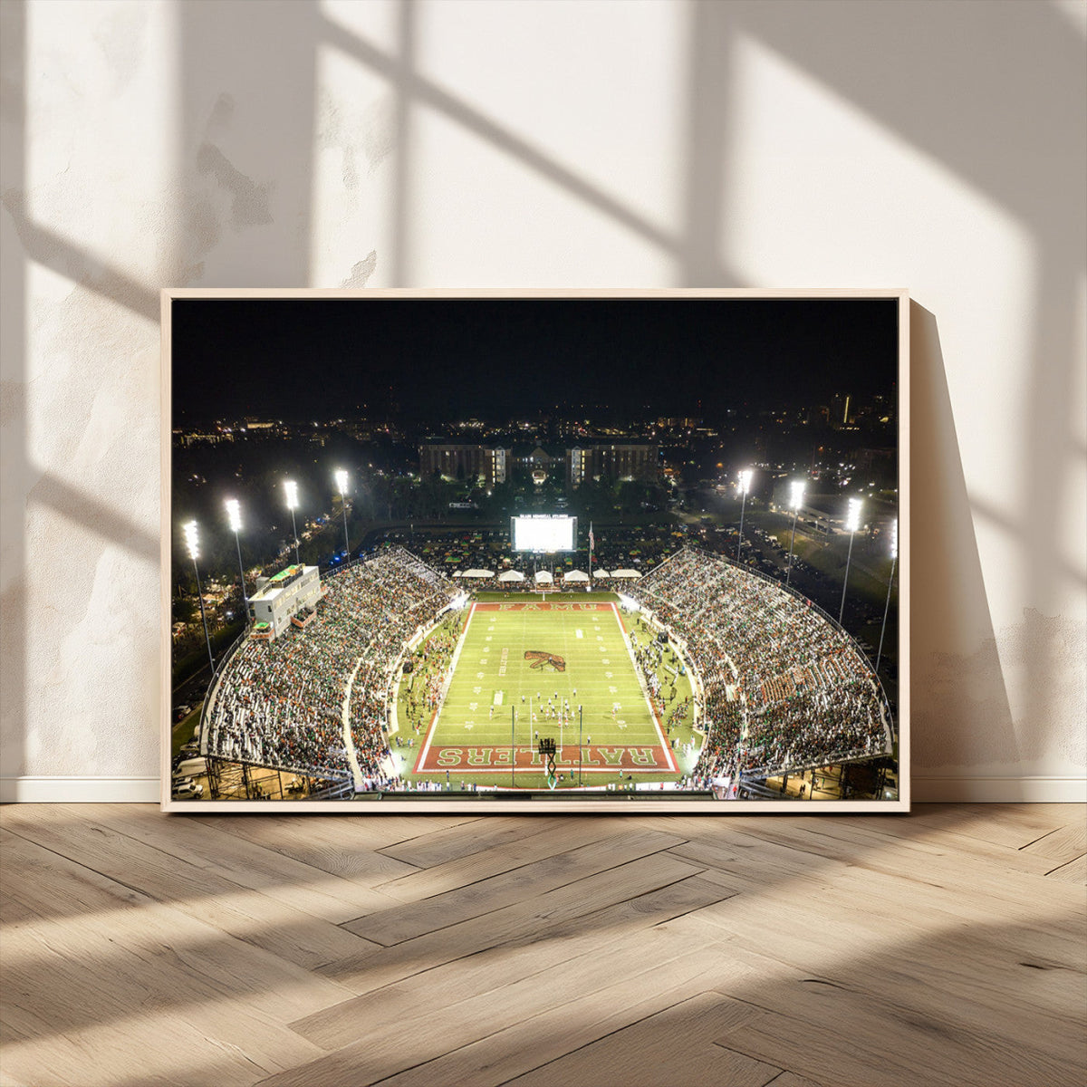 Florida A&M Rattlers Football Team Print - Tallahassee Bragg