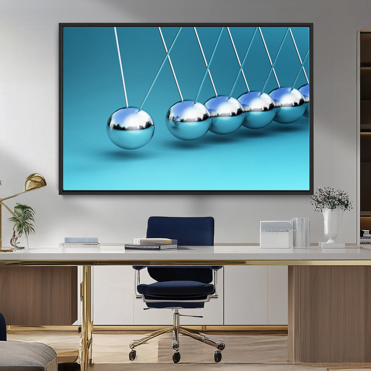 Newton Wall Art Canvas Print