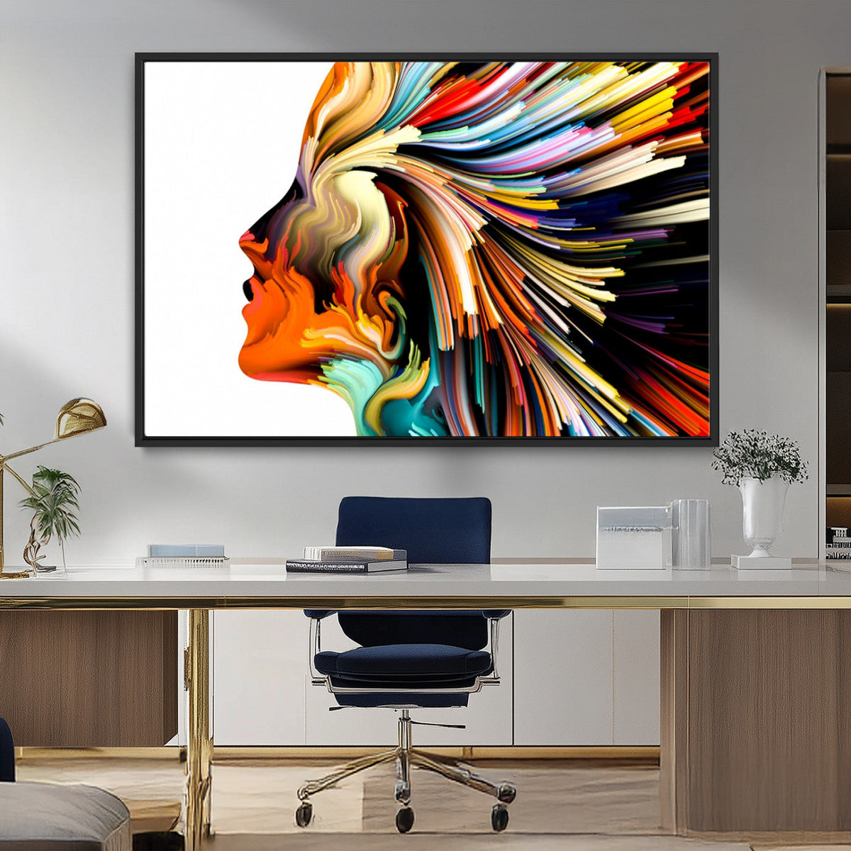 Profile Colors Canvas Print