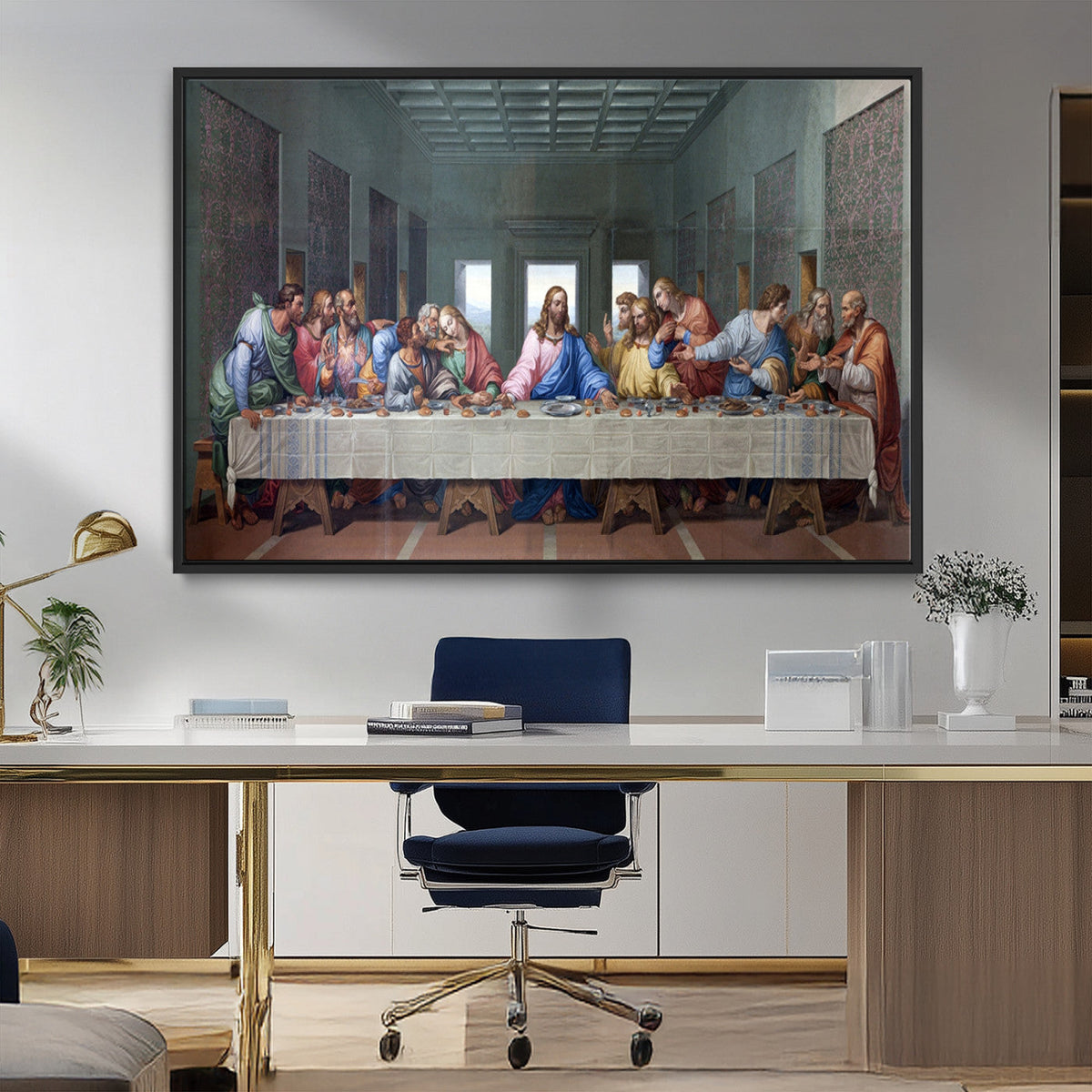 The Last Supper Multi Panel Canvas Wall Art