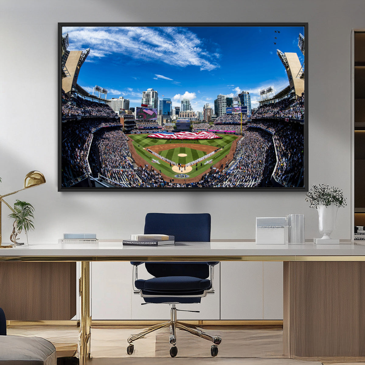 San Diego Padres Baseball Team Print - Petco Park Stadium