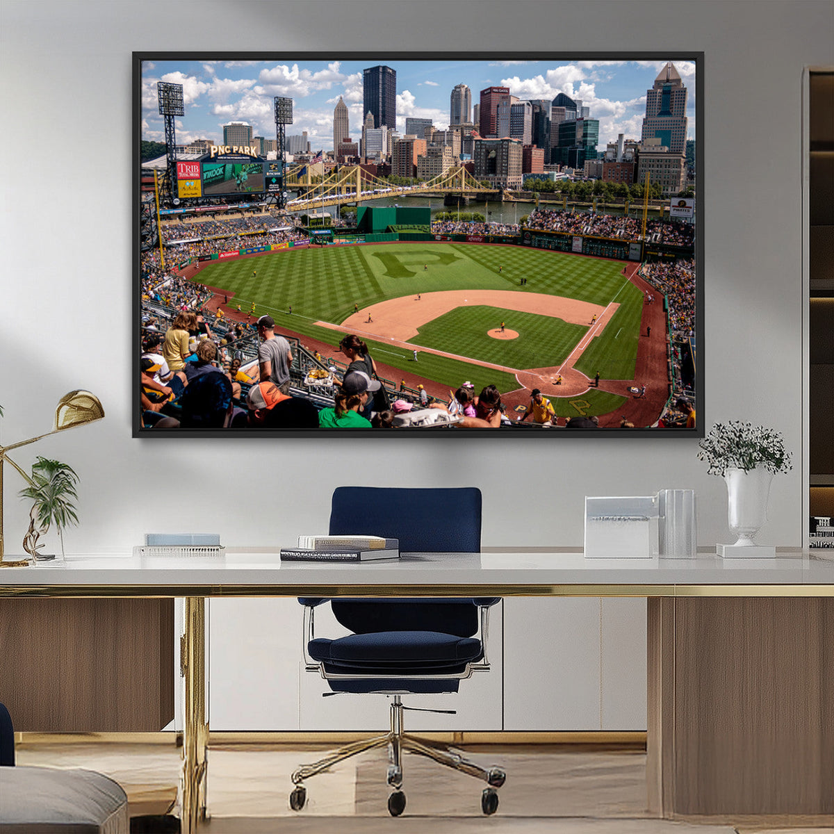 Pittsburgh Pirates Baseball Team Print - PNC Park Stadium