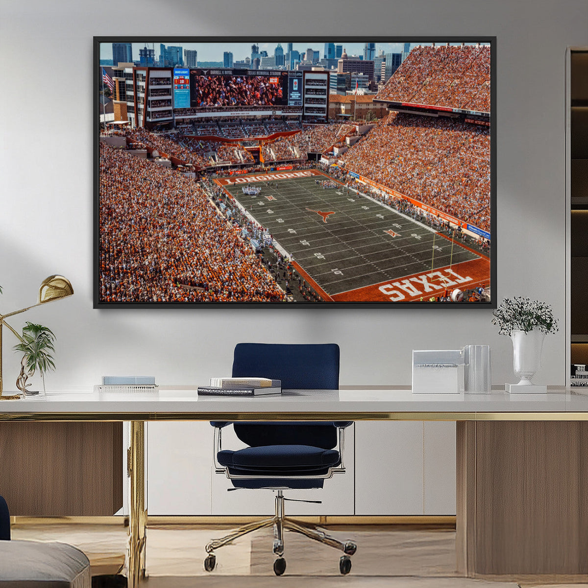 University of Texas Longhorns Football Team Print - Austin