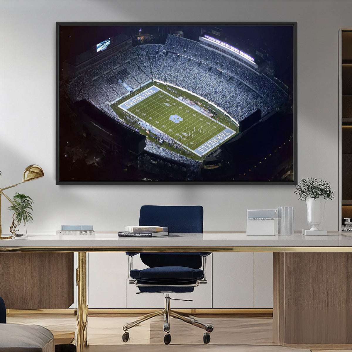 University of North Carolina Tar Heels Football Team Print -
