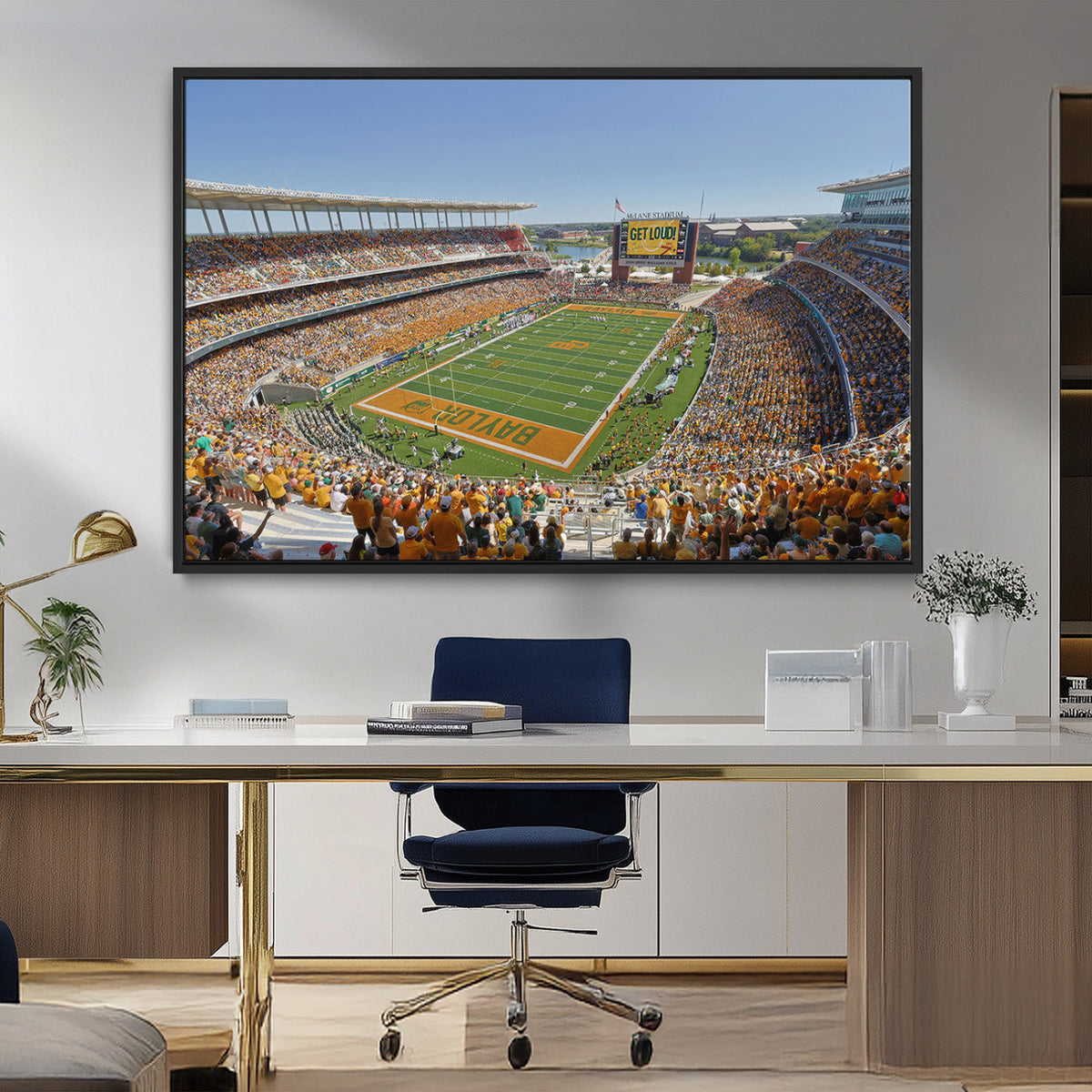 Baylor University Bears Football Team Print - Waco McLane