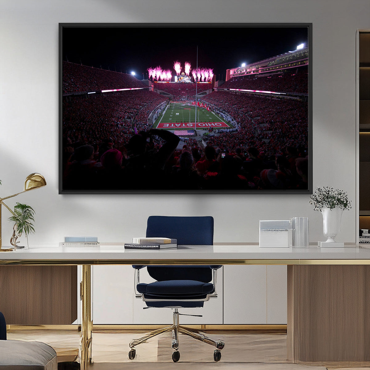 Ohio State University Buckeyes Football Team Print -